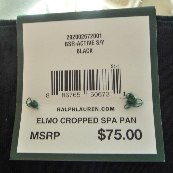 LAUREN ACTIVE CROPPED PANTS 1X STRETCH - Picture 6 of 8